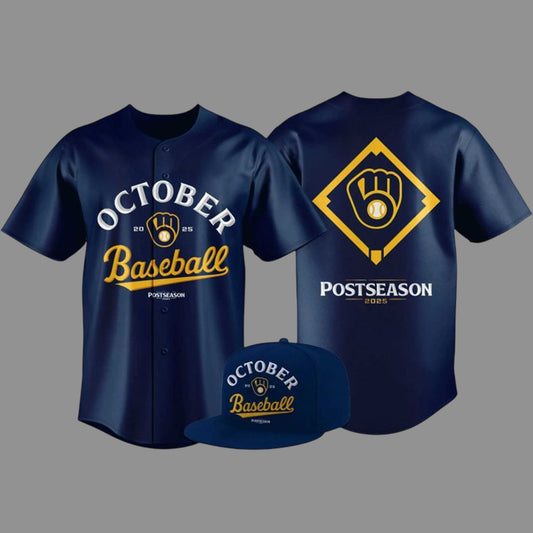 Brewers NLCS Postseason 2025 Jersey