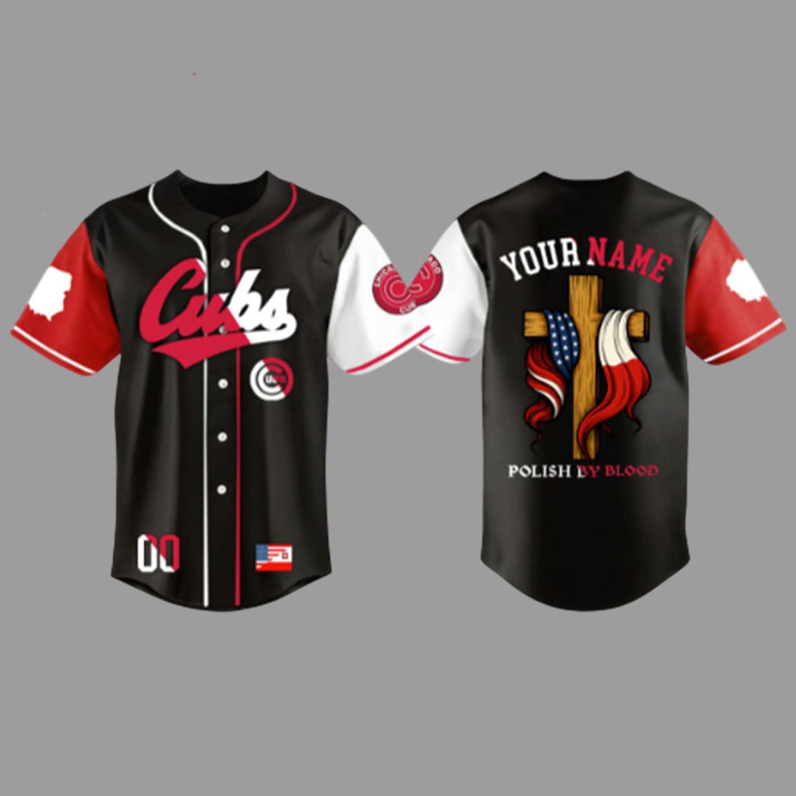Cubs x Polish Heritage Night Polish By Blood 2025 Jersey