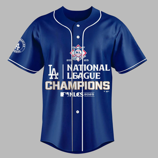 Dodgers 2025 NLCS National League Champions Jersey
