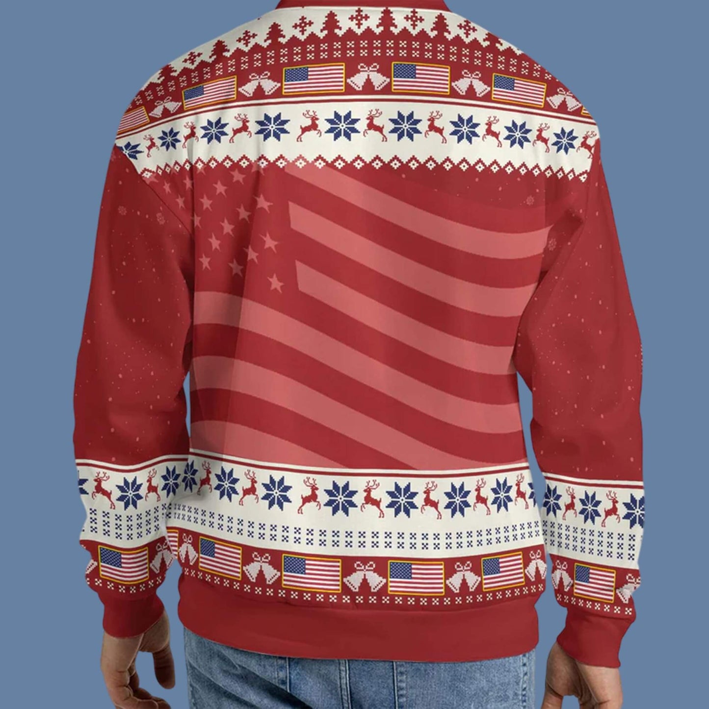 Freedom Charlie Kirk 1993 2025 Christmas Ugly Sweater