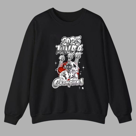 Las Vegas Aces 2025 WNBA Finals Champions Graffiti Art Shirt
