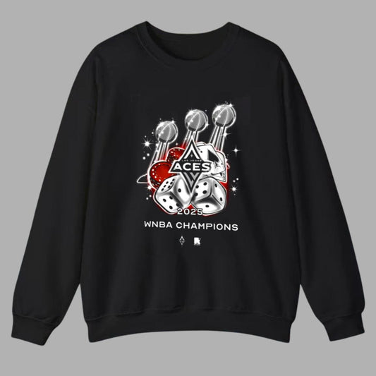 Las Vegas Aces Three Time WNBA Champions Unisex Shirt