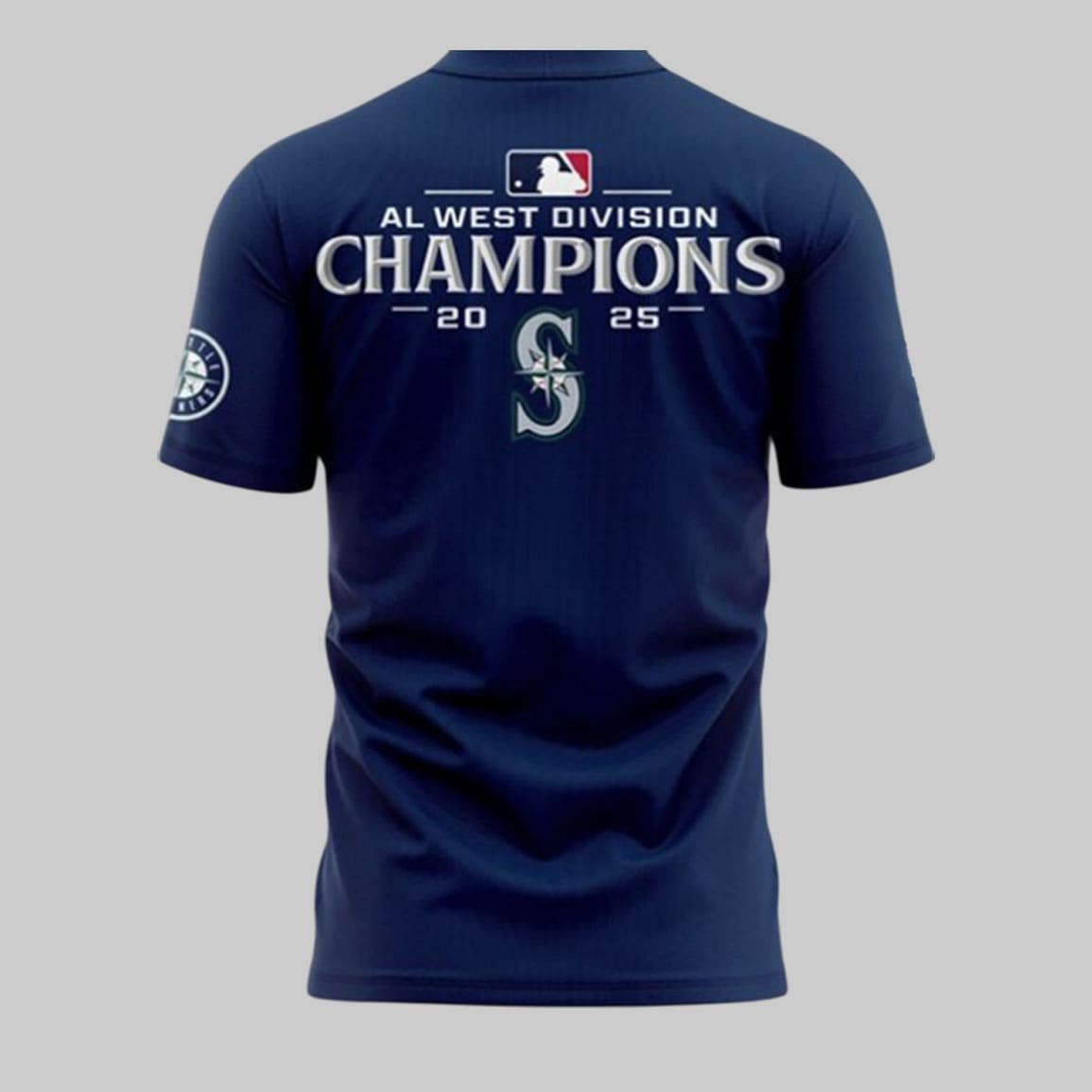 Mariners 2025 AL West Dividion Champions Postseason Shirt