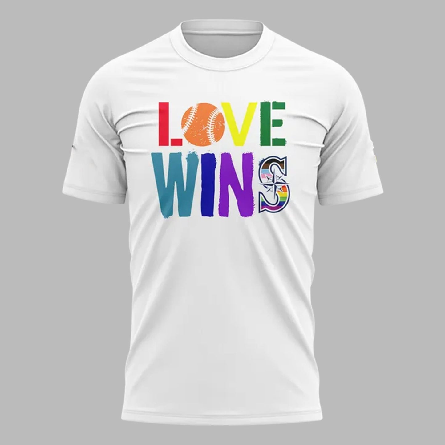 Mariners Love Wins Pride Month Shirt