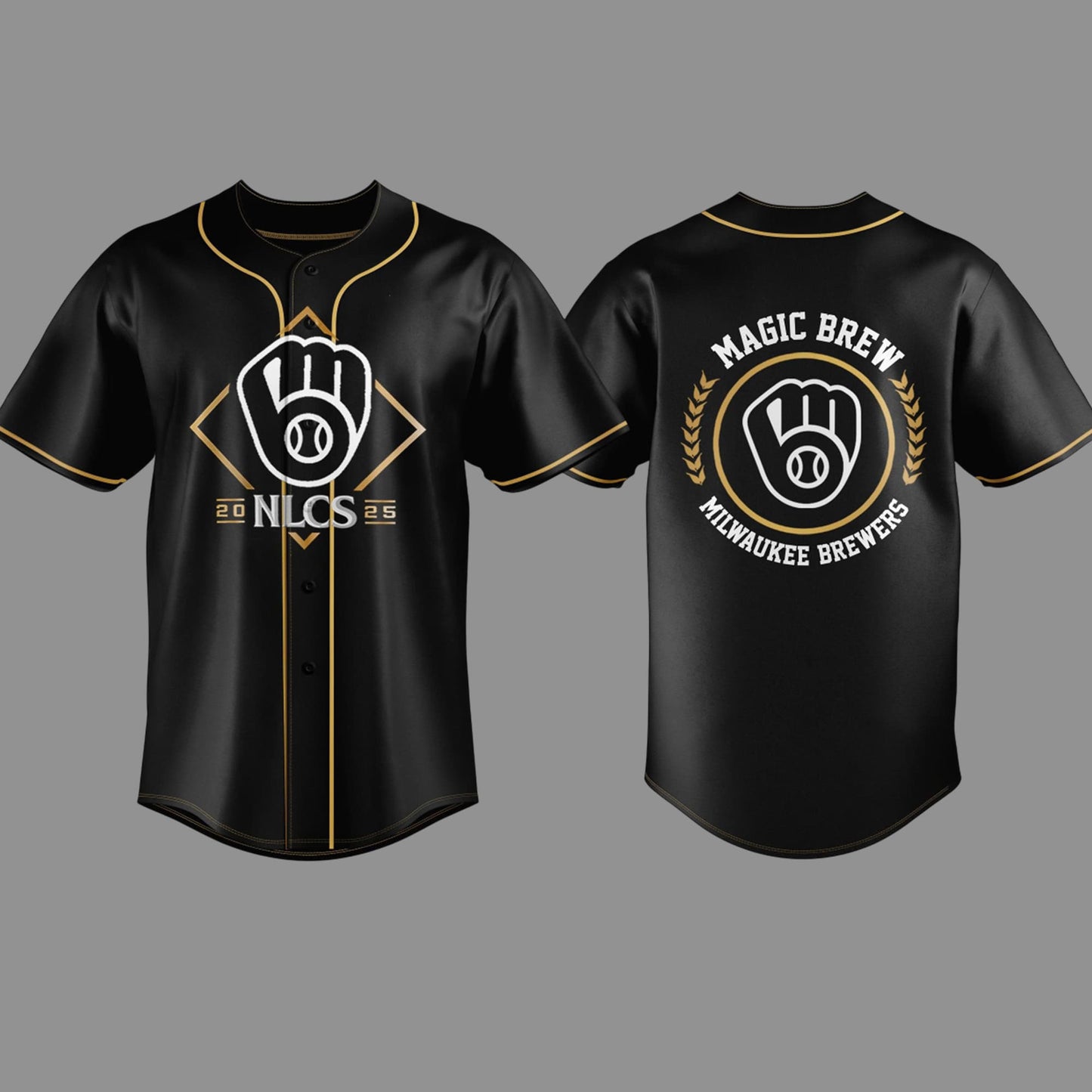 Milwaukee Brewers 2025 Nlcs Champions Locker Room Jersey