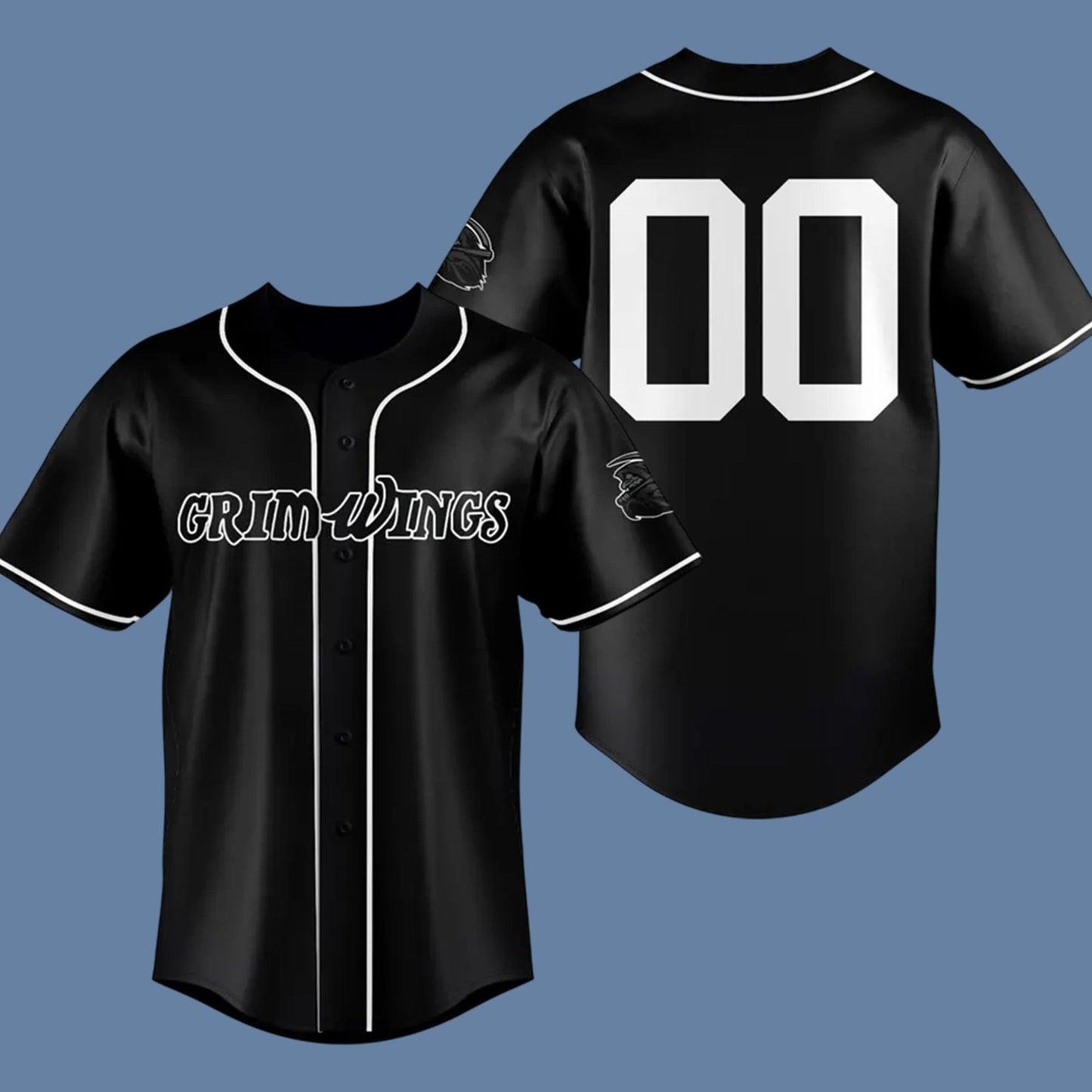 Rochester Red Wings Grim Wings Fear The Reaper Custom Jersey