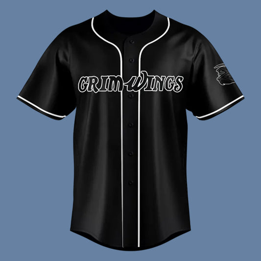 Rochester Red Wings Grim Wings Fear The Reaper Custom Jersey