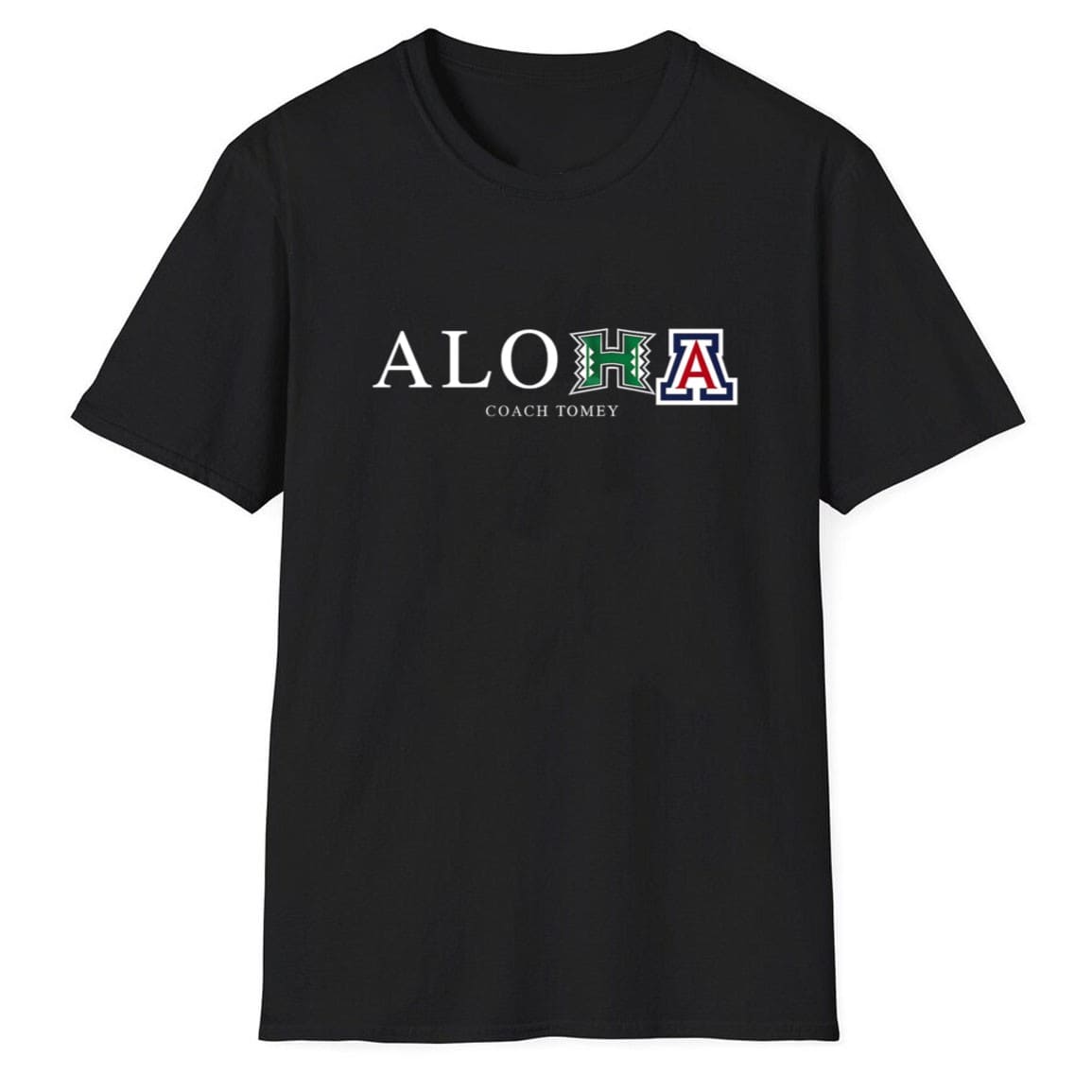 Aloha coach Tomey Hawaii University x Arizona Wild Shirt