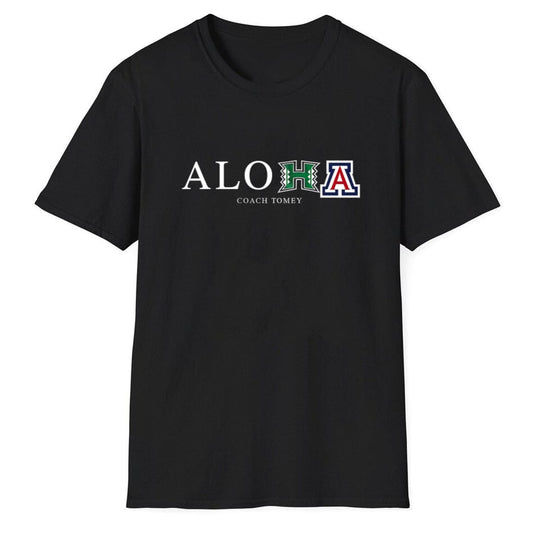 Aloha coach Tomey Hawaii University x Arizona Wild Shirt