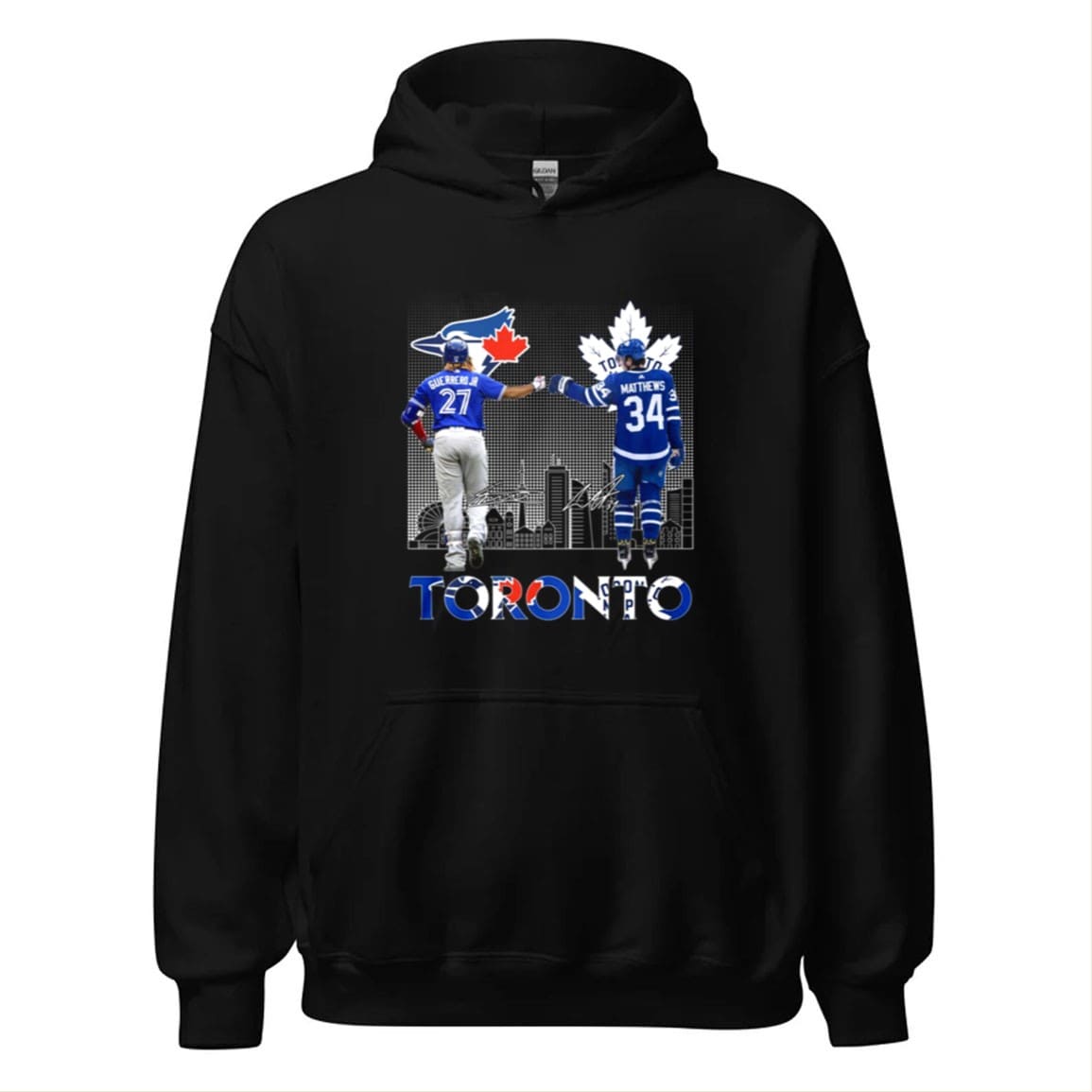 Blue Jays x Maple Leafs Vladimir Guerrero Jr x Auston Matthews 2025 Shirt