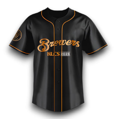 Brewers NLCS 2025 Champions Baseball Jersey