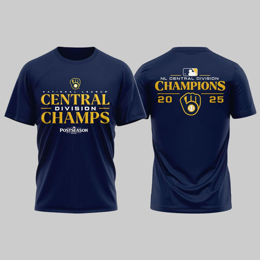Brewers NL Central Division Champs Postseason 2025 Shirt