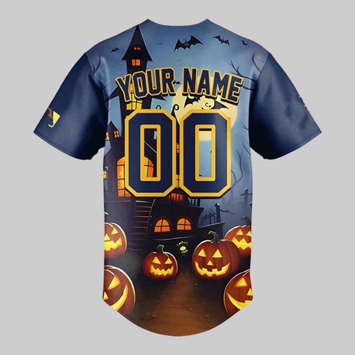 Brewers x Halloween Haunted Castle Custom Jersey
