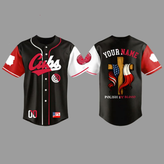 Cubs x Polish Heritage Night Polish By Blood 2025 Jersey