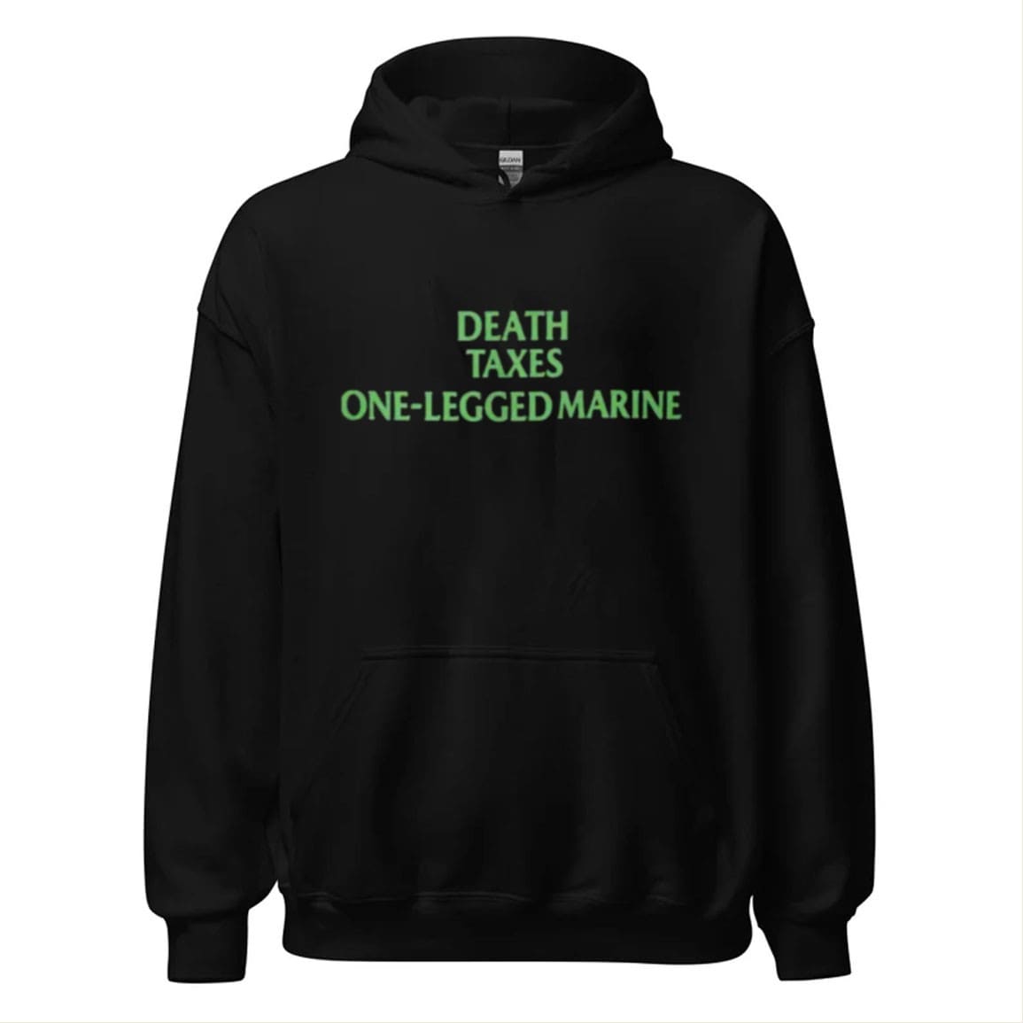 Death Taxes One Legged Marine Shirt