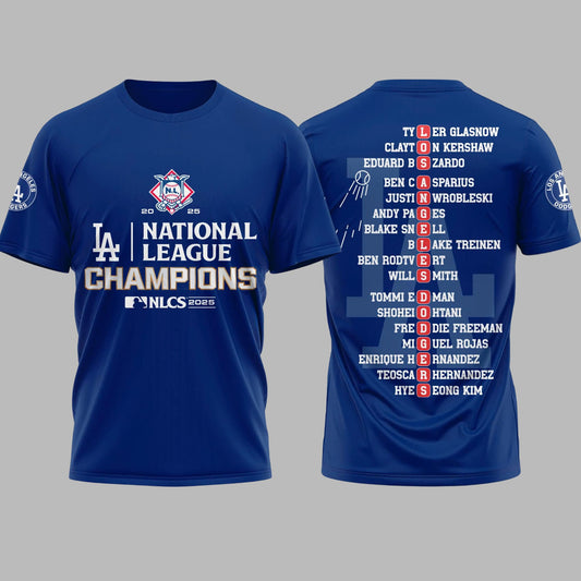 Dodgers 2025 NLCS National League Champions Shirt