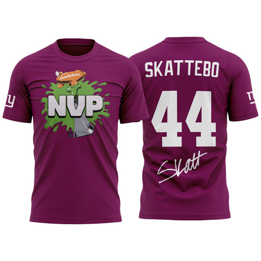 Giants Skattebo Nickelodeon NVP 2025 Custom Shirt