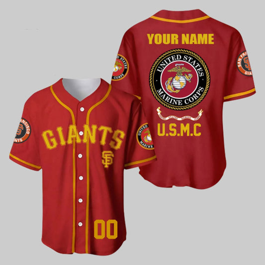 Giants x US Marine Corps 2025 Baseball Jersey