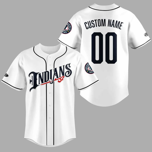 Indianapolis Indians Custom Baseball Heritage Jersey