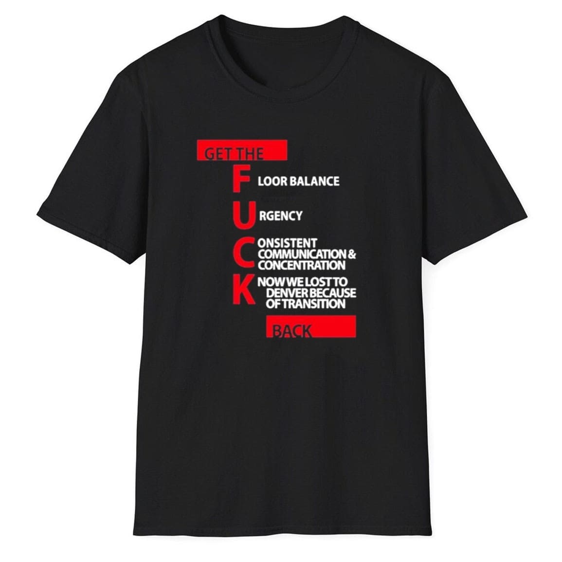 Jeff Van Gundy Get The Fuck Back Shirt