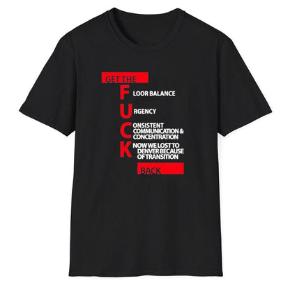 Jeff Van Gundy Get The Fuck Back Shirt