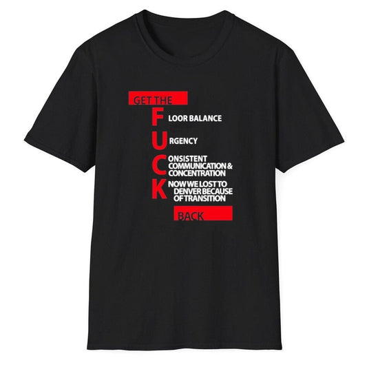 Jeff Van Gundy Get The Fuck Back Shirt
