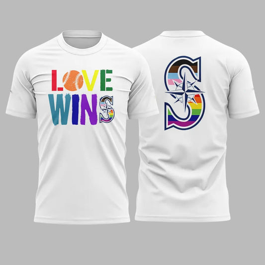 Mariners Love Wins Pride Month Shirt
