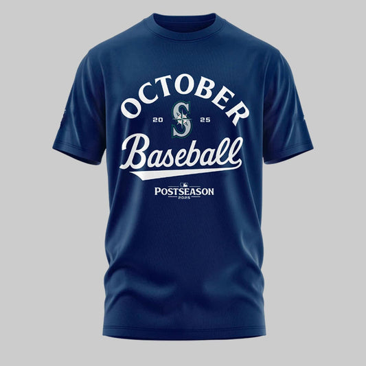 Mariners October Postseason Baseball Tridents Up 2025 Shirt