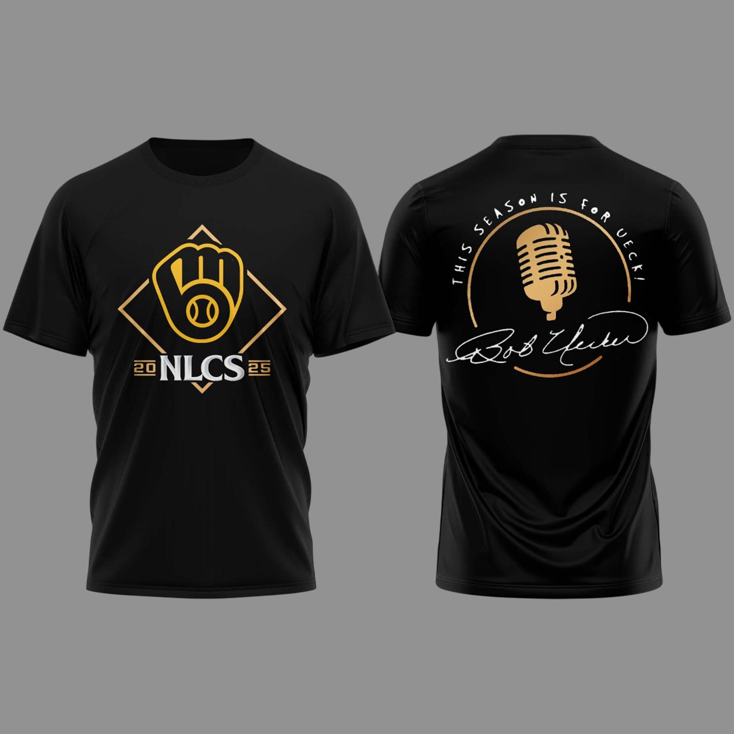 Milwaukee Brewers 2025 NLCS Bob Uecker Memorial Shirt