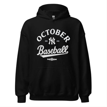 October Baseball Yankees 2025 Postseason Shirt