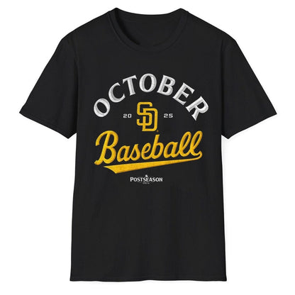 Padres October Baseball 2025 Postseason Shirt