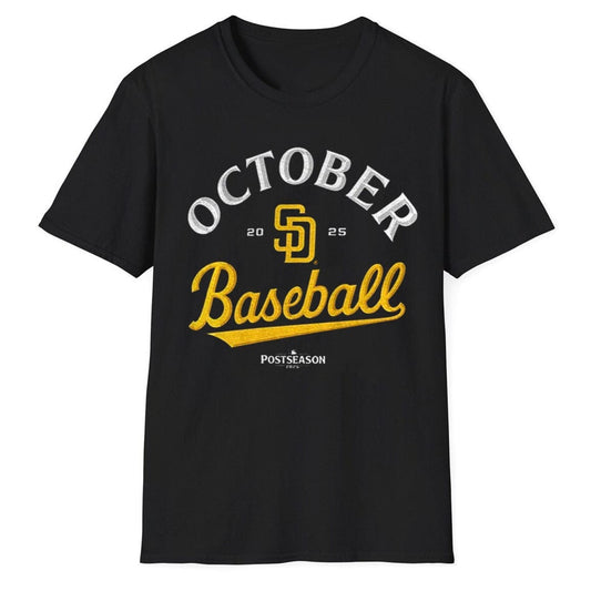 Padres October Baseball 2025 Postseason Shirt