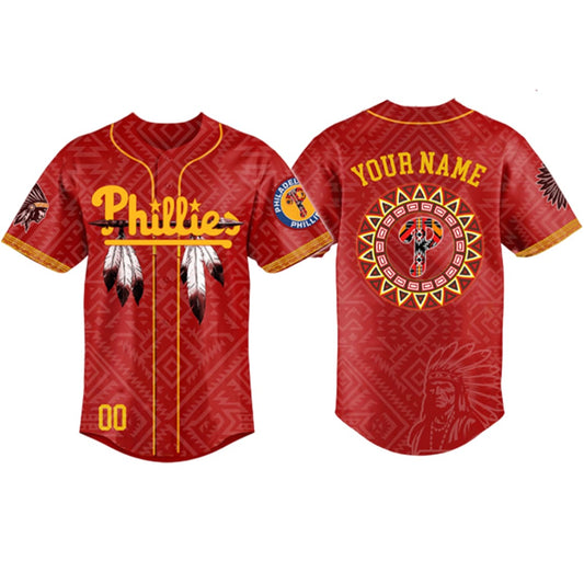 Phillies Indigenous Heritage Night 2025 Jersey