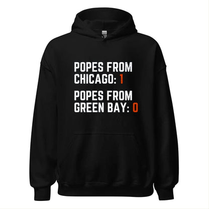 Popes From Chicago 1 Popes From Green Bay 0 Shirt