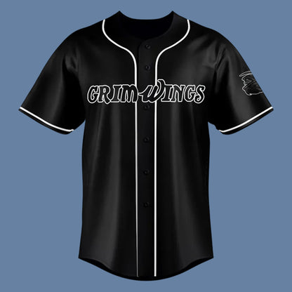 Rochester Red Wings Grim Wings Fear The Reaper Custom Jersey