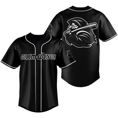 Rochester Red Wings Grim Wings Fear The Reaper Jersey