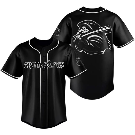 Rochester Red Wings Grim Wings Fear The Reaper Jersey