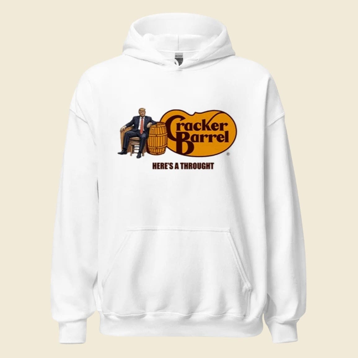 Trump Heres A Thought Cracker Barrel Shirt